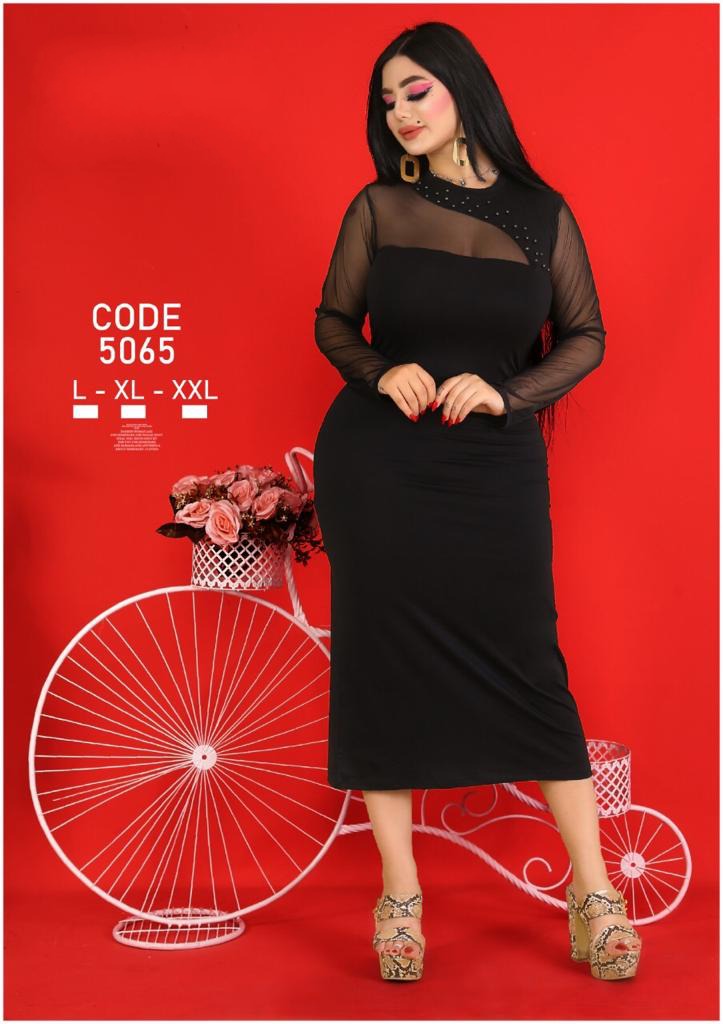 Lady in black